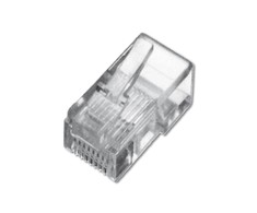 Digitus A-MO 8/8 SR | Modulinis kištukas, skirtas apvaliam kabeliui, 8P8C neekranuotas, CAT 5e, RJ45