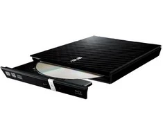 ASUS SDRW-08D2S-U LITE - Juodas - Tray - Vertical/Horizontal - DVD±R/RW - USB 2.0 - 1 MB