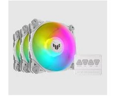 Aušintuvas ASUS TUF Gaming TF120 ARGB, baltas, 3 vnt.