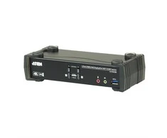 ATEN CS1922M 2 prievadų USB3.0 4K DisplayPort KVMP jungiklis su įmontuotu MST šakotuvu