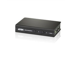 ATEN CS72D-AT ATEN CS72D 2 prievadų USB DVI KVM jungiklis, 1 x 1,2 m 44 kontaktų KVM kabelių rinkinys, nemaitinamas