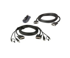 Kabelis Aten ATEN 2L-7D03UDX5 USB DVI-D Dual Link Secure KVM Kabelis Set