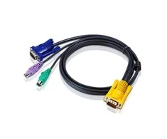 SECOMP ATEN 2L-5203P KVM kabelis VGA PS2 3,0 m 118 colių