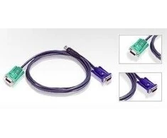 ATEN 2L-5203U ATEN KVM kabelis (HD15-SVGA, USB, USB) - 3m
