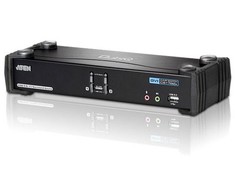 Aten Przełącznik usb dvi dual link / ch7.1 audio kvmp cs1782a