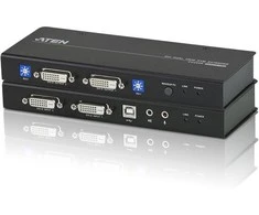 ATEN CE604-AT-G ATEN CE604 DVI dvigubo vaizdo KVM plėstuvas