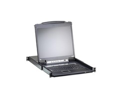 Aten | 16-Port PS/2-USB VGA 17" LCD KVM over IP Switch with Daisy-Chain Port and USB Peripheral Support | CL5716IM