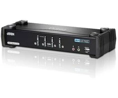 Aten 4-port USB DVI Dual Link/Audio KVMP jungiklis | Aten | 4 prievadų USB DVI dviejų jungčių / garso KVMP™ jungiklis