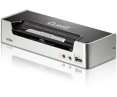 ATEN CS1792-AT-G ATEN CS1792 2 prievadų HDMI USB 2.0 KVMP jungiklis, 2x HDMI kabeliai, 2 prievadų šakotuvas, HD garsas