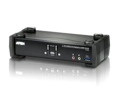 Aten CS1922 2 prievadų USB 3.0 4K DisplayPort KVMP jungiklis | Aten | 2 prievadų USB 3.0 4K DisplayPort KVMP™ jungiklis (Kabeliai pridedami) | CS1922