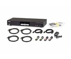 Aten | 2 Port USB 3.0 4K DisplayPort Dual Ekranas KVMP Switch | CS1942DP