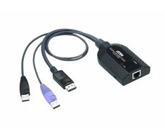 „Aten“ USB „DisplayPort“ virtualios medijos KVM adapterio kabelis (palaiko išmaniųjų kortelių skaitytuvą ir garso įterpimo įrenginį) | „Aten“ | USB „DisplayPort“ virtualios medijos KVM adapterio kabelis (palaiko išmaniųjų kortelių skaitytuvą ir garso įterpimo įrenginį)