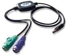 ATEN UC10KM-AT ATEN PS/2 į USB adapteris, keitiklis su 90 cm laidu