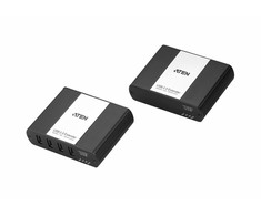 Maršrutizatorius Aten UEH4102 4 prievadų USB 2.0 CAT5 prailginimo kabelis per LAN