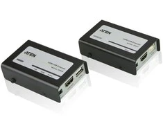 ATEN HDMI ir USB plėtinys per Ethernet, 3D, 1080p iki 60m, HDCP, Juodas VE803