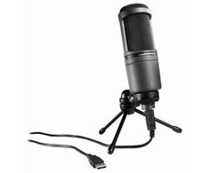 Studijinis Kondensatorinis Mikrofonas Audio-Technica AT2020