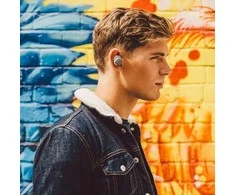 Audio-Technica ATH-CKR7TWGY belaidės TWS ausinės, Pilkos spalvos