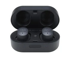 Belaidės TWS ausinės sportui Audio-Technica ATH-SPORT7TWB, Juodos spalvos