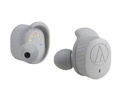 Belaidės TWS ausinės sportui Audio-Technica ATH-SPORT7TWGY Wireless In-ear Headphones, pilkos