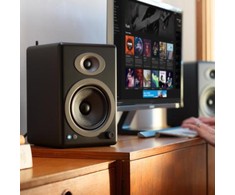 AudioEngine A5+ BT 100 W garso kolonėlės, 2 vnt. Juodos