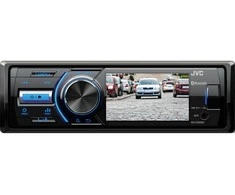 Automagnetola Nešiojamas stereo automobilis JVC KDX-560BT (Bluetooth, USB + AUX)
