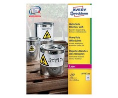 Avery Zweckform Heavy Duty A4 63,5 x 33,9 mm 100 lapų