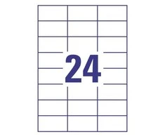 Avery Zweckform ZF L4718- 20 ALYVUOGIŲ MUITAI 70X37 MM, 20 Lapai