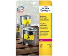 Avery Zweckform TIK. ZF 6128 WED 30 A4 YELTH 20 ARK. ETIKETĖ - L6128- 20