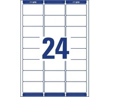 Avery Zweckform L7159-100 - Baltas - Rectangle - Permanent - DIN A4 - Envelope - Paper