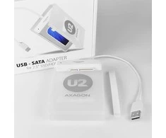 AXAGON ADSA-1S USB2.0 – SATA HDD išorinis adapteris, įsk. 2,5" dėklas
