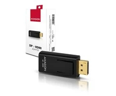 AXAGON RVD-HI, DisplayPort -> HDMI mažinimas / mini adapteris, FullHD