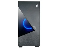 Žaidimų kompiuterio korpusas AZZA Eclipse 440, su 1xARGB Fan, side window made of tempered glass, Without PSU (bottom), CSAZ-440
