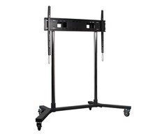 Laikiklis B Tech „Tech“ itin didelis universalus plokščiųjų ekranų vežimėlis / grindų stovas (VESA 1100 x 700) – 1,5 m Ø60 mm stulpai