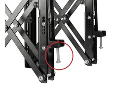 Laikiklis B-Tech SYSTEM X - Vesa 400 ramię pop out micro do BT8390