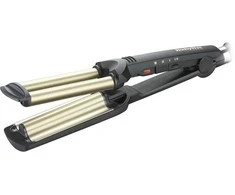 BABYLISS Hair Suktukas C260E Easy wave plaukų garbanojimo geležis Keraminė šildymo sistema, Statinės skersmuo 15 mm, Temperatūra (min) 160 °C, Temperatūra (maks.) 200 °C, Šildymo lygių skaičius 3, 60 W, Juodas, Taip, Taip