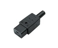 Bachmann Verschiedene BACH 915.174 IEC lizdas su Schuko C19 65C 16A 250V sw