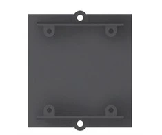 Bachmann 917.010 socket safety cover Juodas 1 pc(s)