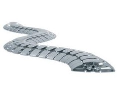 Bachmann 930.033, kabelinė gyvatė Pro, sidabrinė, 1 m
