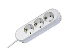 Bachmann lizdų juosta SMART 3 krypčių, balta 5,0 m, be jungiklio