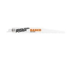 Bahco Tiesinio pjūklo geležtės Sandflex Bi-Metal 300mm*1,6mm DSL 5/8TPI, medžiui ir metalui su vinimis 5vnt