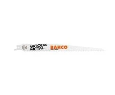 Bahco Tiesinio pjūklo geležtės Sandflex Bi-Metal 300mm*1,3mm SL 8/12TPI, Medienai ir metalui 5vnt
