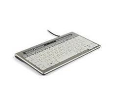 Bakker Elkhuizen BakkerElkhuizen S-board 840 klaviatūra Biuro USB QWERTY British English Jasny Pilka, Baltas