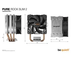 LISTAN BE QUIET PURE ROCK Slim 2