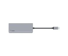 Belkin AVC009btSGY Hub USB 3.2 Gen 1 (3.1 Gen 1) Type-C Sidabrinis