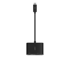 Belkin USB-C į VGA adapteris 60W PD, juodas AVC001btBK