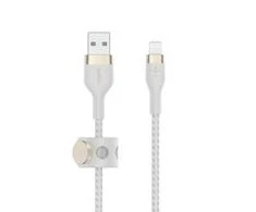 „Lightning“ Laidas - Belkin 3 m Balta