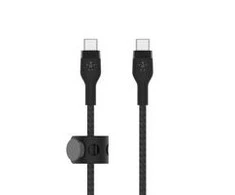 Belkin CAB011bt2MBK BOOST CHARGE™ USB-C į USB-C 2.0 silikoninis pintas 2m juodas