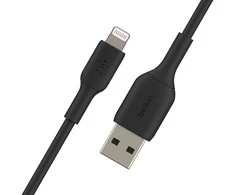 Belkin Lightning Cable 3m, PVC, juodas, MFI sertifikatas.
