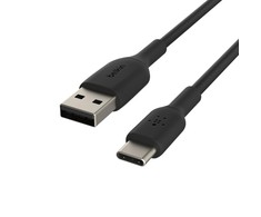BELKIN BOOST CHARGE USB-A TO USB-C CABLE, 2M, Juodas