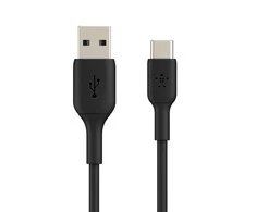 BELKIN BOOST CHARGE USB-A TO USB-C CABLE, 2M, Juodas